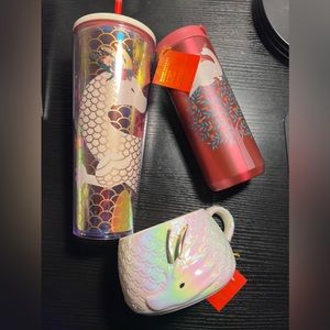 STARBUCKS SET LUNAR NEW YEAR 2024 YEAR OF THE DRAGON